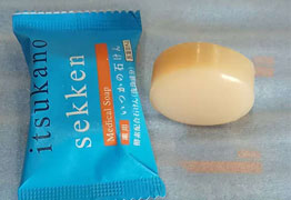 日本進口水橋保壽堂itsukano-sekken藥用身體皂