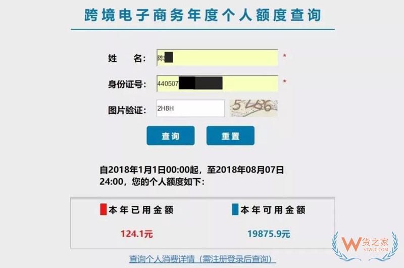 跨境電商個(gè)人額度查詢(xún)？查查你的跨境電商個(gè)人額度用了多少！貨之家