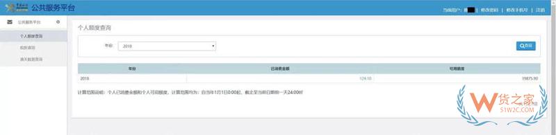 跨境電商個(gè)人額度查詢(xún)？查查你的跨境電商個(gè)人額度用了多少！貨之家