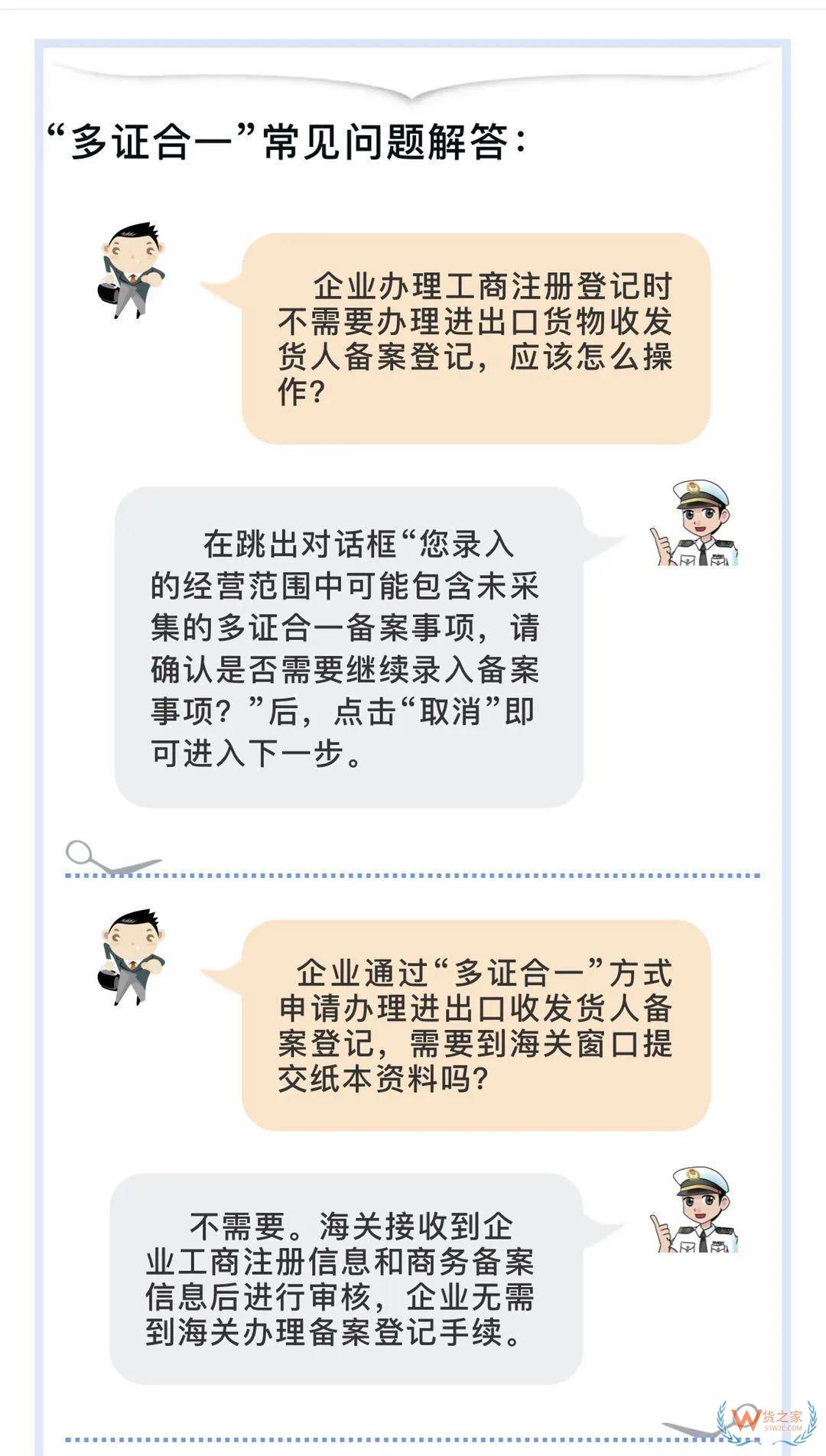 多證合一：海關(guān)企業(yè)注冊(cè)備案網(wǎng)上自助辦理指引—貨之家