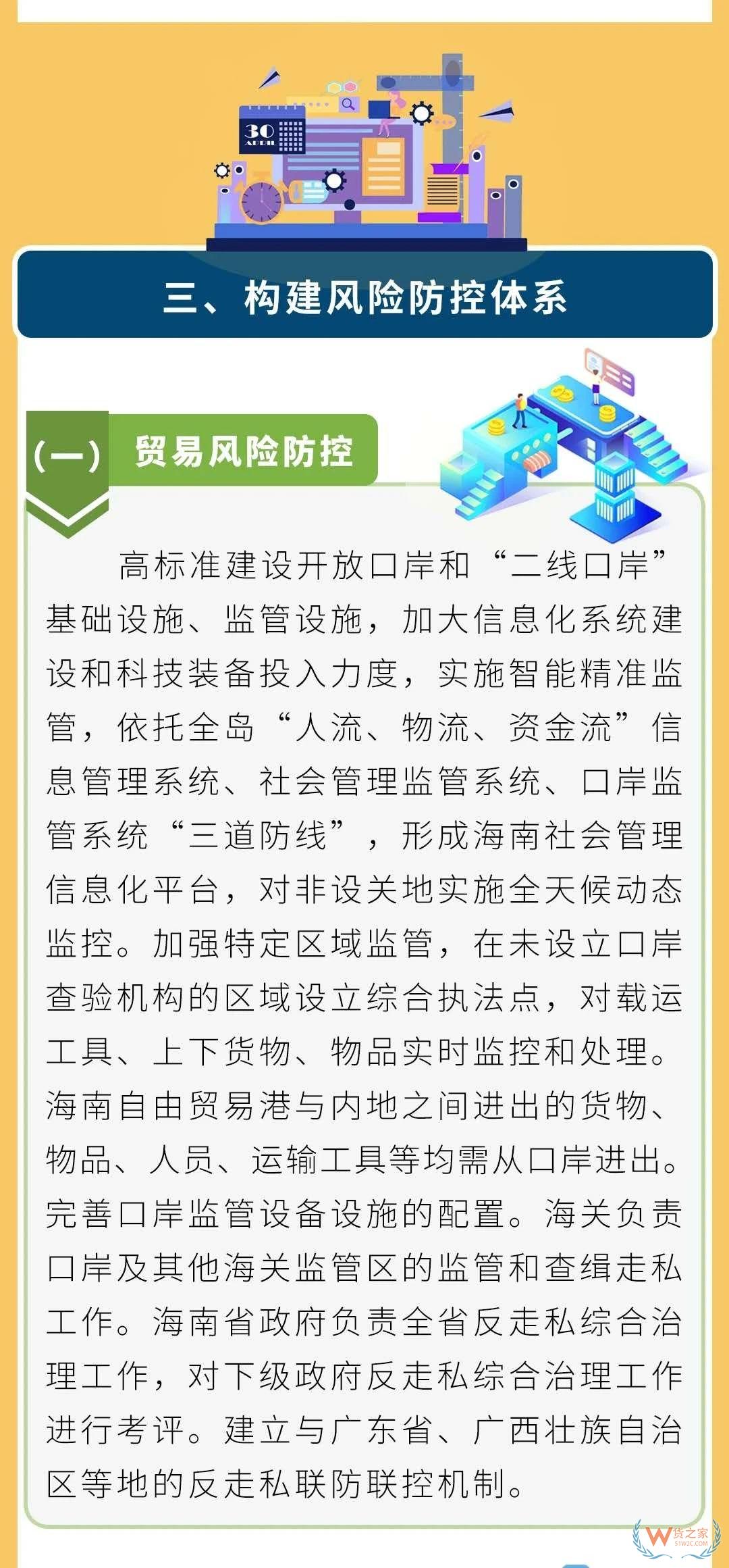 《海南自由貿易港建設總體方案》涉及海關的政策安排—貨之家